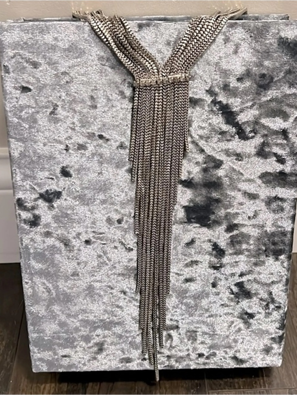 Free People Statement Silver Fringe Chain Necklace - Women's Accessories